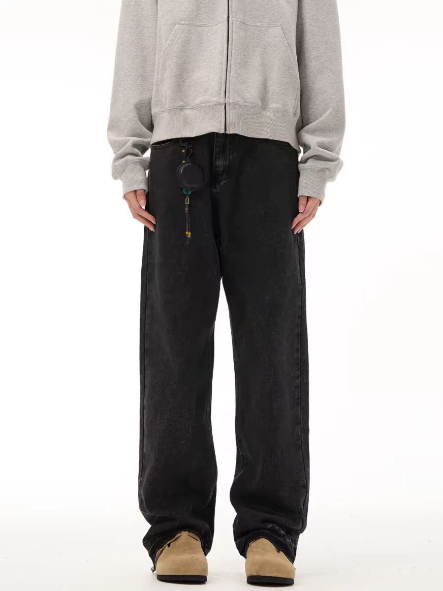 Japanese Brand × Vintage Black High Street Vintage Loose Fit Jeans Size US 30 / EU 46 - 3 Thumbnail