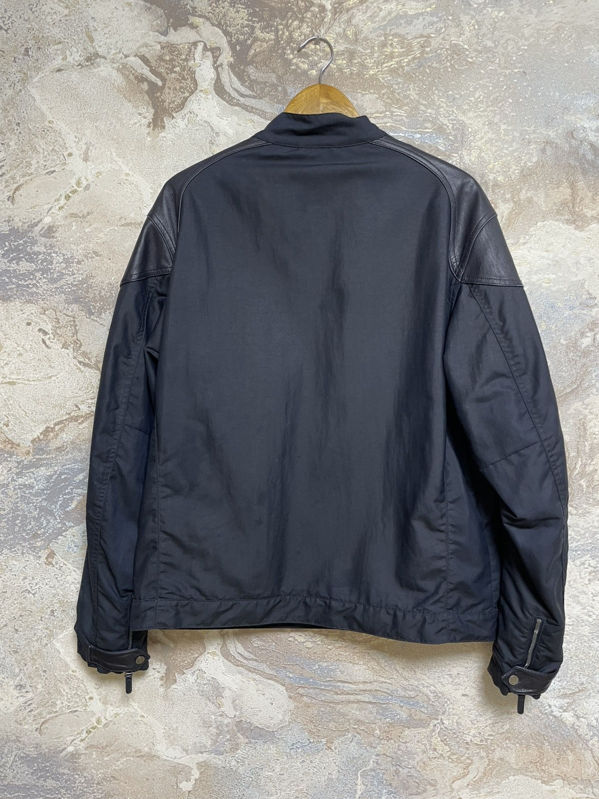 Alfred Dunhill Vintage Dunhill Biker Leather Jacket Black size L Size US L / EU 52-54 / 3 - 7 Thumbnail