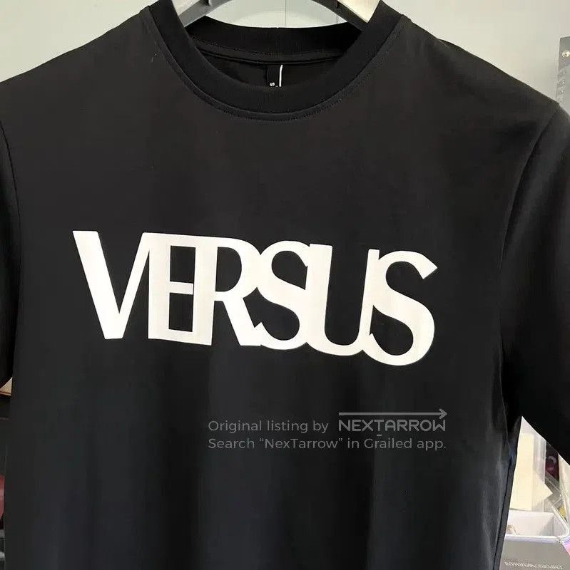 Versace Versace Black Cotton Short Sleeve T-Shirt . Size US S / EU 44-46 / 1 - 3 Thumbnail