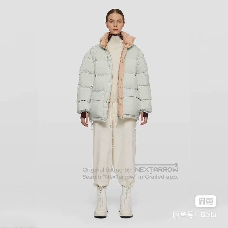 Jil Sander Jil Sander Green half high collar down jacket Size S / US 4 / IT 40 - 5 Thumbnail