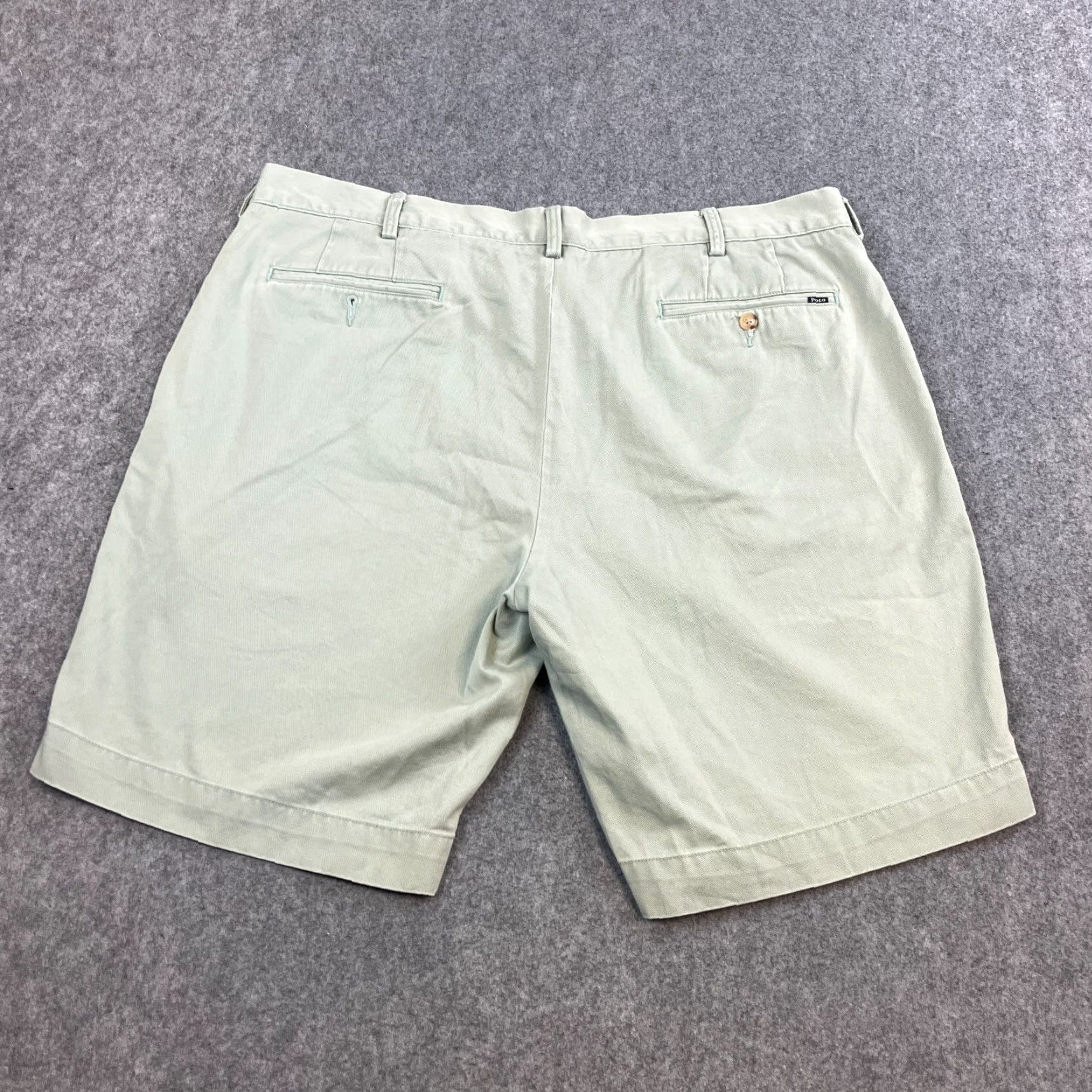 Polo Ralph Lauren Polo Ralph Lauren Mens Chino Shorts 40 Cotton Green Vintage Summer Shirt Size US L / EU 52-54 / 3 - 2 Thumbnail