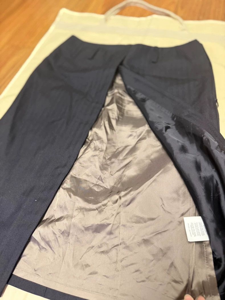 Dries Van Noten dries van noten size:38 Grey skirt 2505-Nextarrow Size 42" / US 20 - 2 Thumbnail