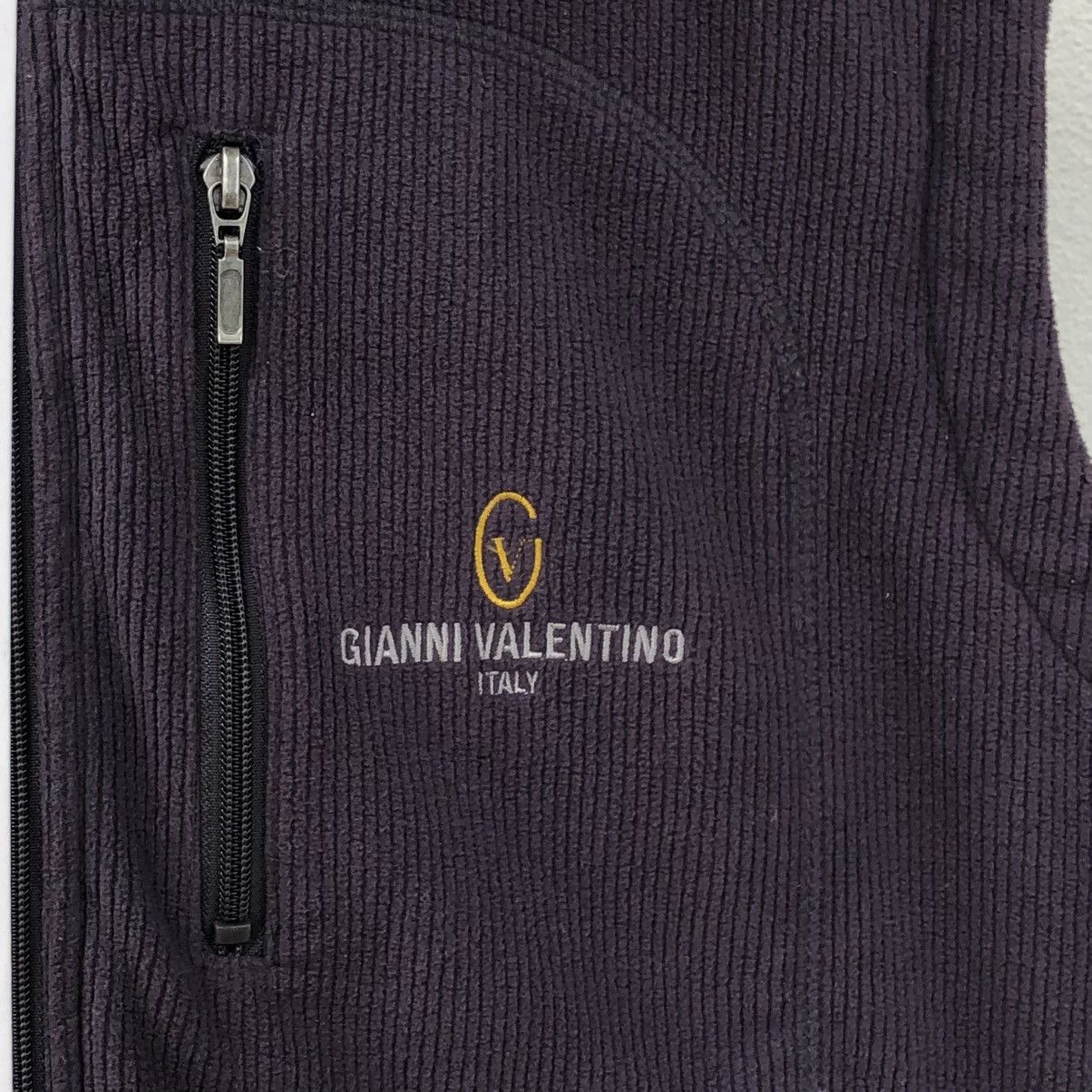 Gianni Valentino VTG GIANNI VALENTINO ITALY Corduroy Embroidered Logo Vest Size US L / EU 52-54 / 3 - 5 Thumbnail