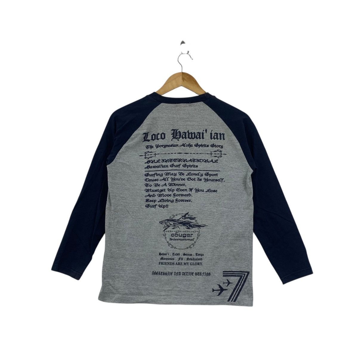 Other LOCO HAWAII COUGAR Surfer Tribal Logo Tee Shirt Top Surf Size US M / EU 48-50 / 2 - 7 Thumbnail