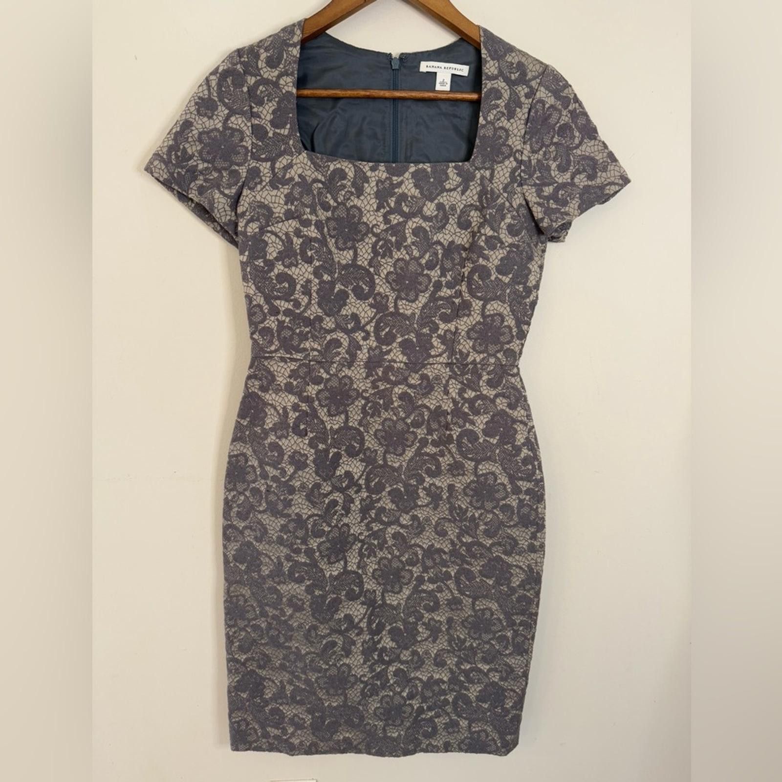 Banana Republic Banana Republic lace short sleeve midi dress SZ 2 Size XS / US 0-2 / IT 36-38 - 1 Thumbnail