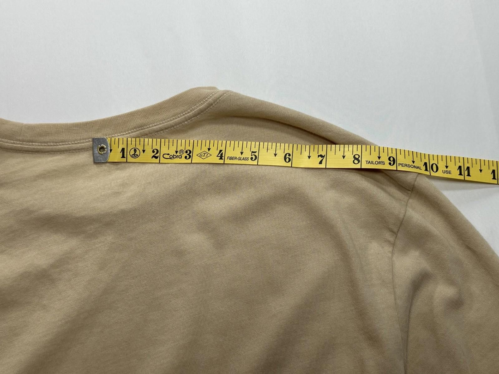 J.Crew J Crew Washed Long Sleeve Pullover T-Shirt Brown Mens L Size US L / EU 52-54 / 3 - 6 Thumbnail