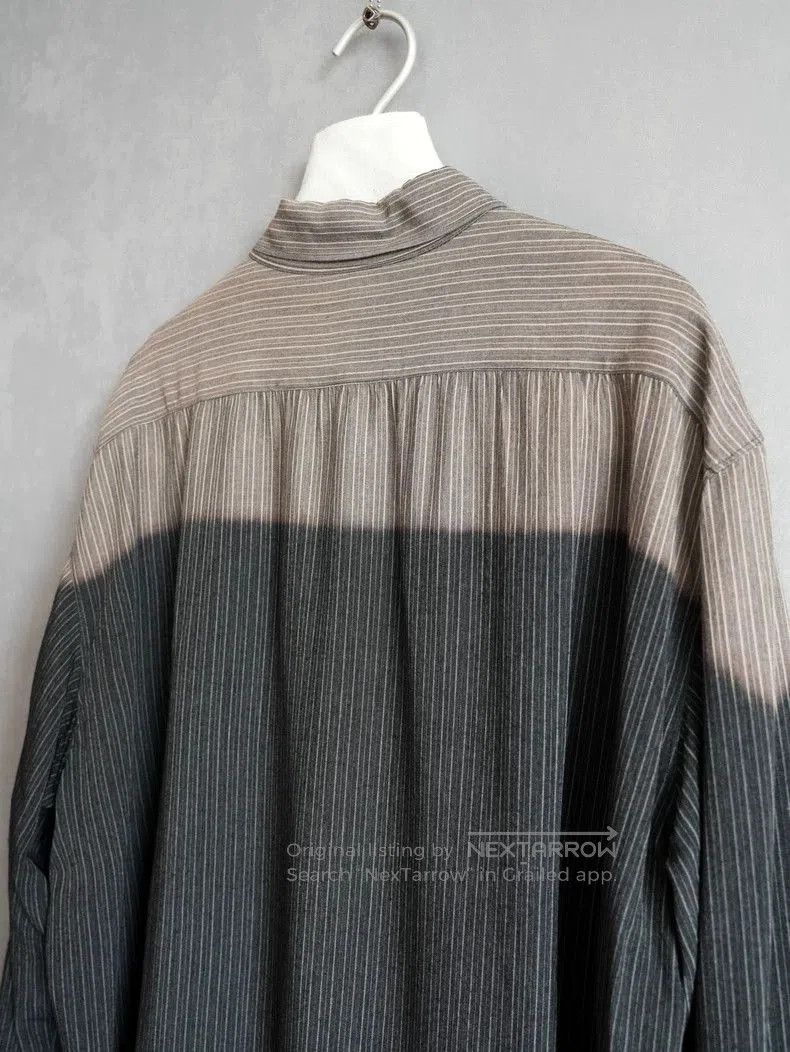 Yohji Yamamoto Yohji Yamamoto Striped Faded Shirt. Size US M / EU 48-50 / 2 - 4 Thumbnail