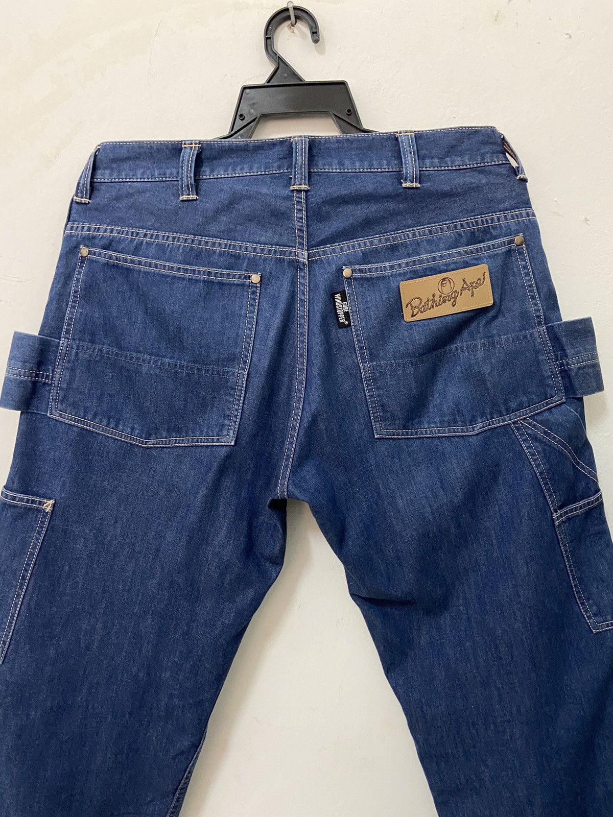 Bape Vintage Windstopper Double Knee Denim Size US 32 / EU 48 - 11 Thumbnail