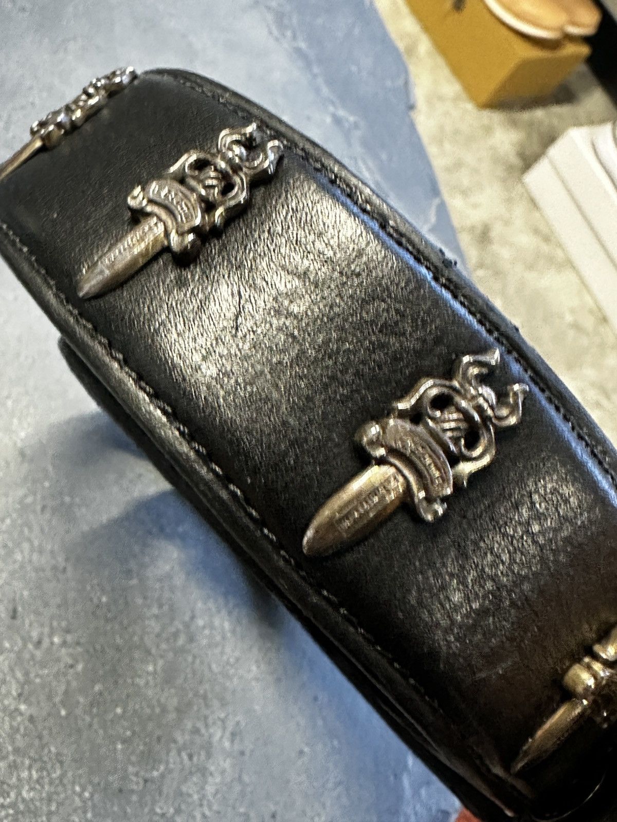 Chrome Hearts Chrome Hearts Loaded Dagger Belt Strap (STRAP ONLY) Size 32 - 3 Thumbnail