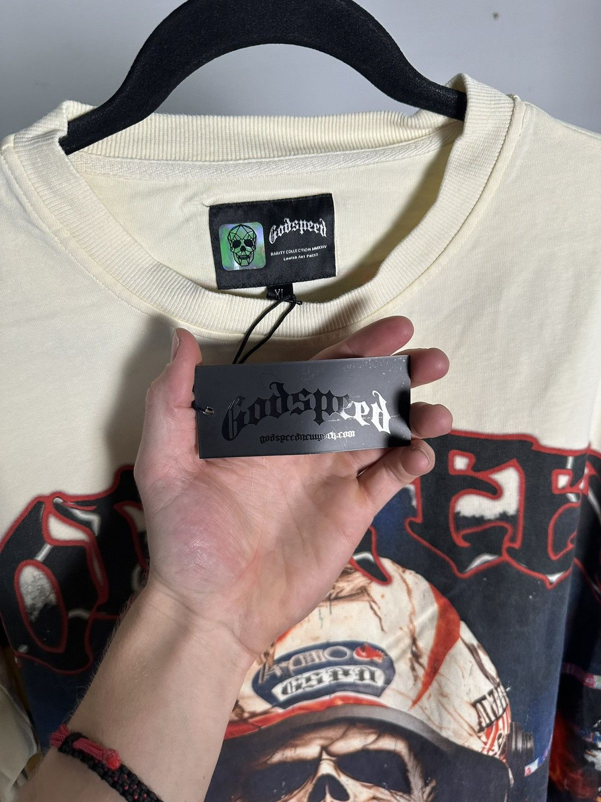 Godspeed Godspeed Racer Goldie Long Sleeve Tee Shirt Size US XL / EU 56 / 4 - 4 Thumbnail