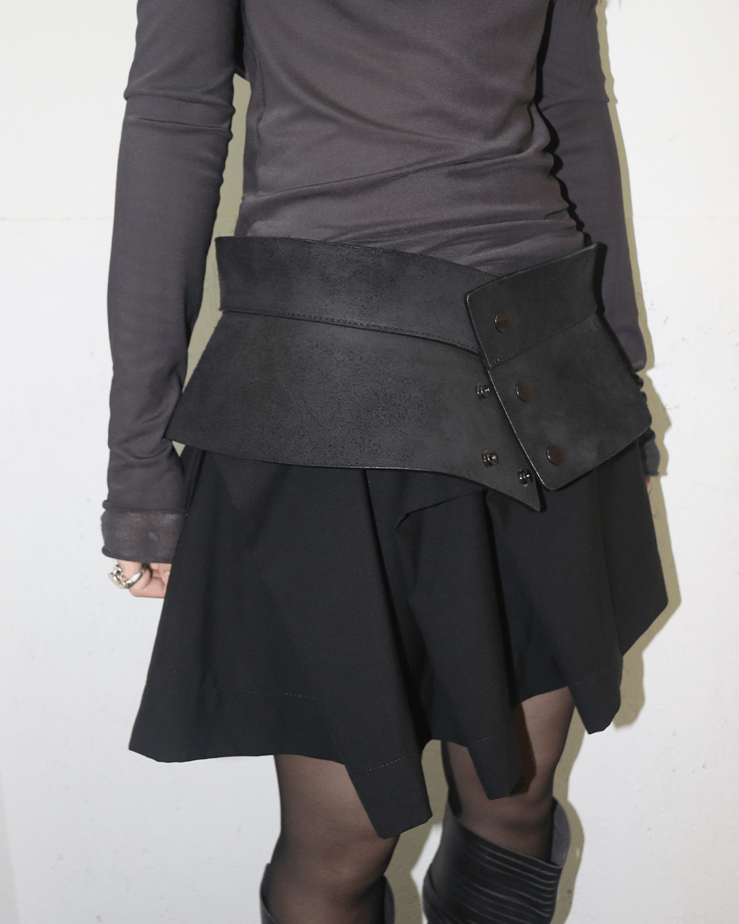 Rick Owens Rick Owens AW10 "GLEAM" Leather Hip Belt Size ONE SIZE - 2 Thumbnail