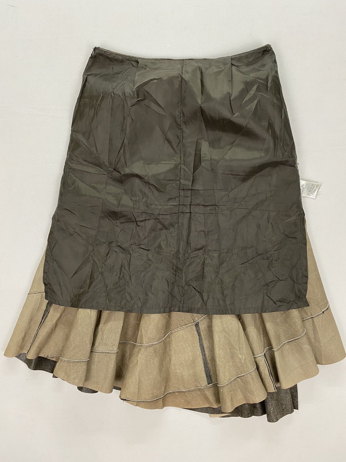 Otto Otto Collection Leather Skirt Size 26" / US 2 / IT 38 - 3 Thumbnail
