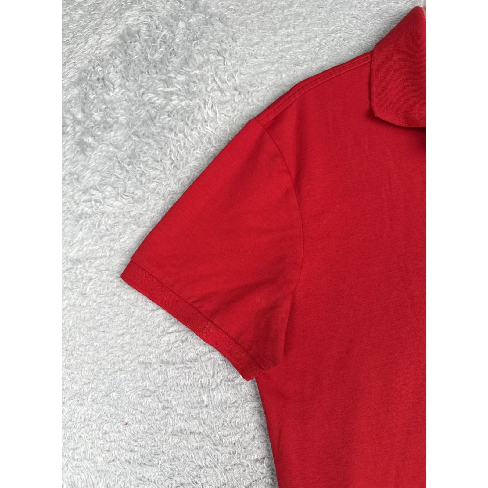 Polo Ralph Lauren Polo Ralph Lauren Polo Shirt Mens Large Red Pima Soft Touch Cotton Logo Casual Size US L / EU 52-54 / 3 - 3 Thumbnail