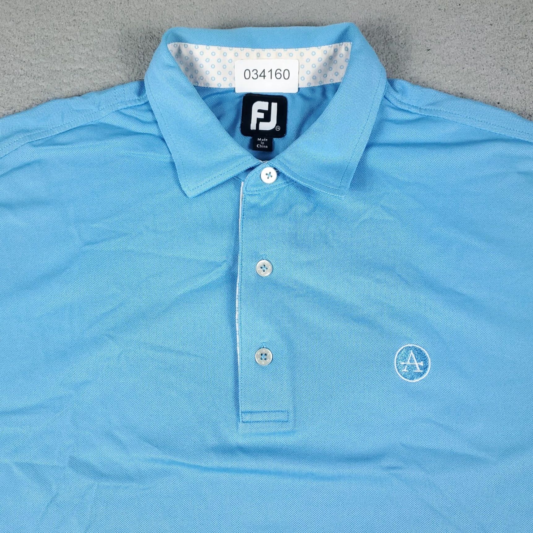 Footjoy FJ Polo Shirt Mens 2XL Blue Golf Casual Short Sleeve Polo Shirt FJ Men 2XL Blue Golf Casual Short Sleeve Polo Shirt Size US XXL / EU 58 / 5 - 2 Thumbnail