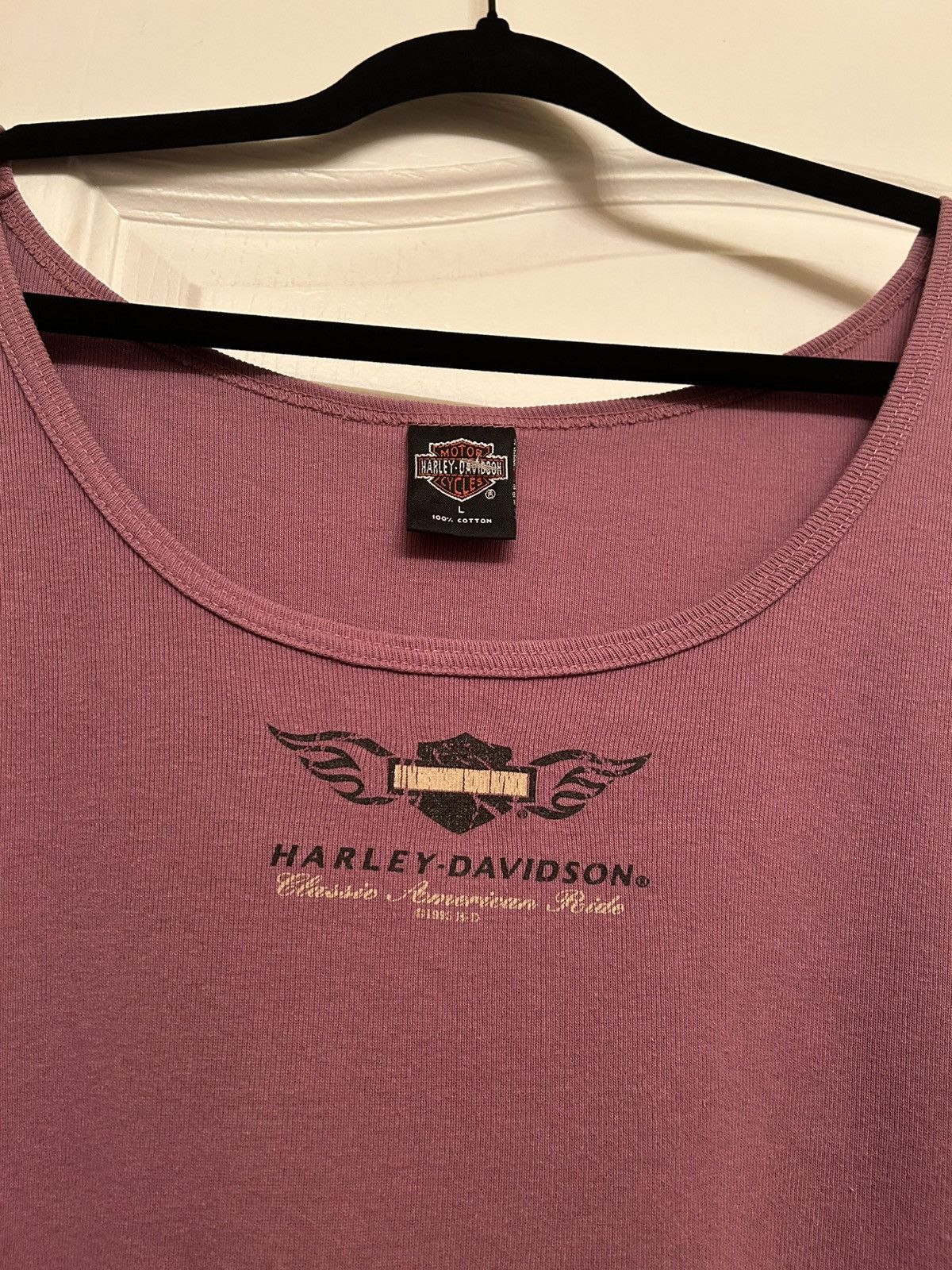 Harley Davidson Women’s Vintage Harley Davidson Tee Size L / US 10 / IT 46 - 3 Thumbnail