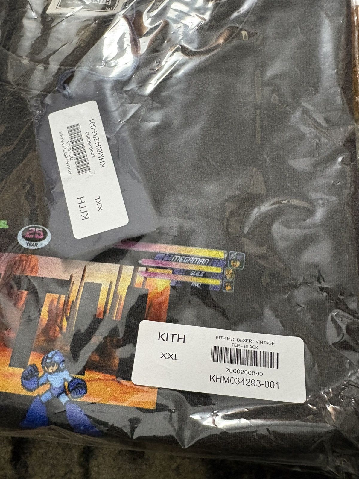 Kith × Marvel Comics KITH MvC DESERT VINTAGE TEE - BLACK Size US XXL / EU 58 / 5 - 5 Thumbnail
