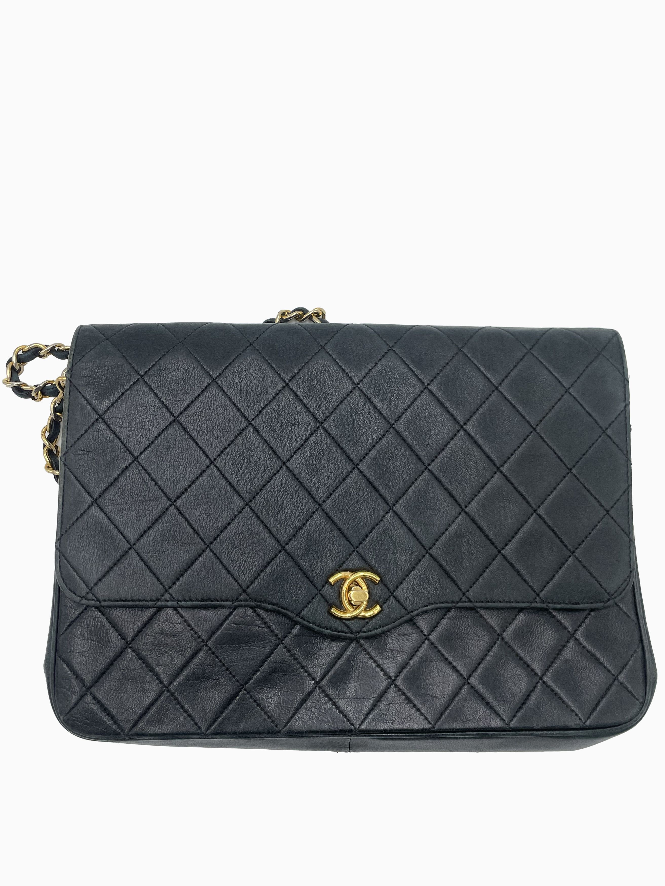 Chanel Chanel Chain Flap Shoulder Bag Quilted Lambskin Size ONE SIZE - 1 Thumbnail