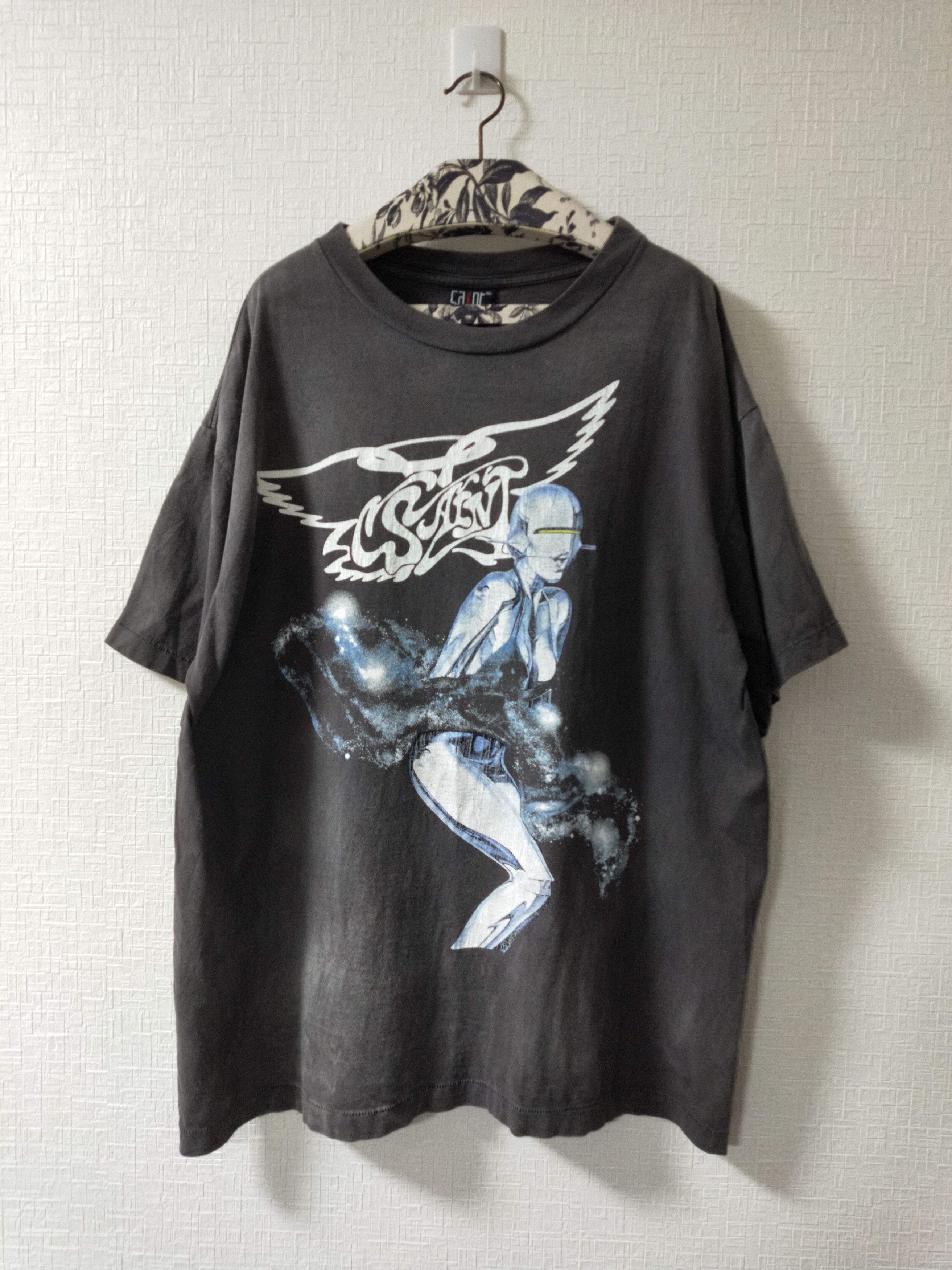 Pre-owned Saint Michael Hajime Sorayama Tee In Black