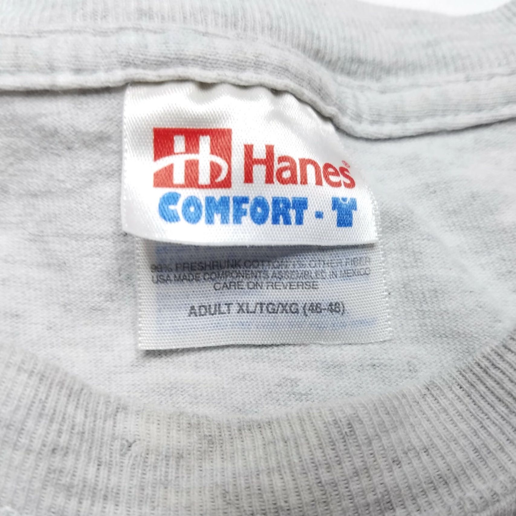 Hanes Hanes Thunderhead Storm T-Shirt Gray Short Sleeve Adult XL Crew Neck Men’s Size XL Graphic Tee, 90s/Concert/Accessories Size US XL / EU 56 / 4 - 7 Thumbnail