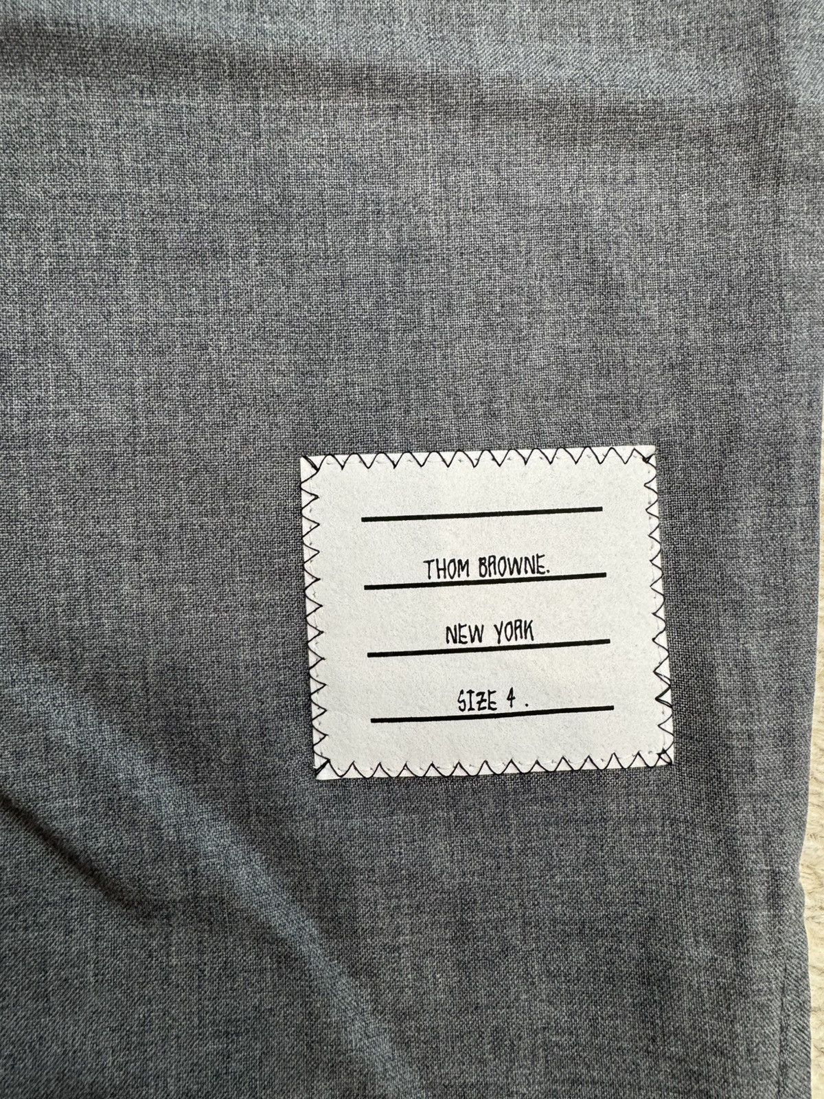 Thom Browne Thom Browne Wool Pants Elasticated Waist with Bar Stripes Size US 36 / EU 52 - 2 Thumbnail