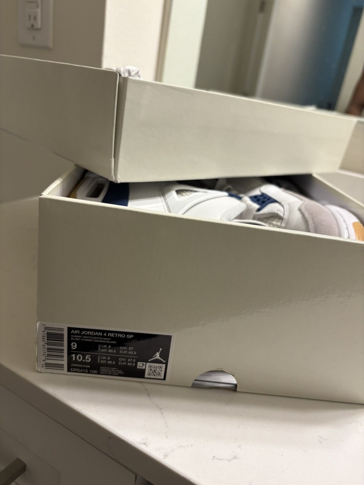 Jordan Brand Jordan 4 sb navy size 9 Size US 9 / EU 42 - 9 Thumbnail