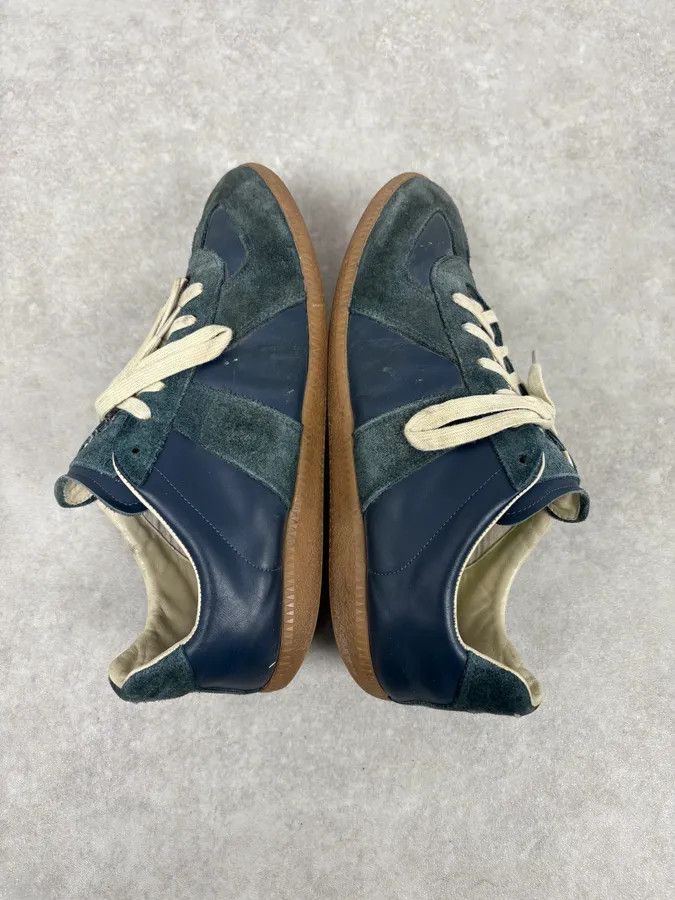 Maison Margiela Martin Margiela Blue Replica Suede Leather Shoes Size US 9 / EU 42 - 4 Thumbnail