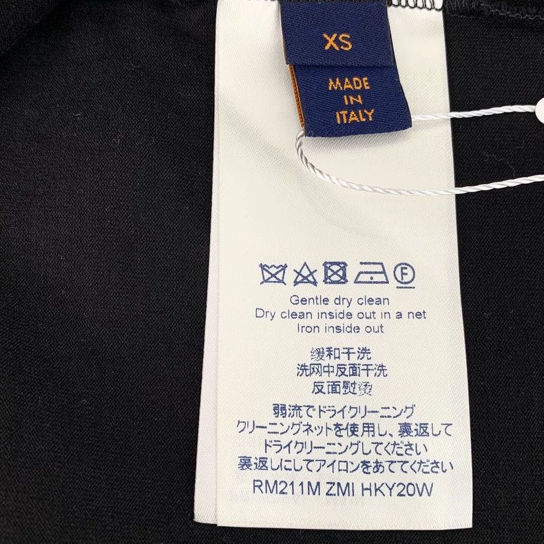 Louis Vuitton Louis Vuitton Black cotton crewneck T-shirt Size US XS / EU 42 / 0 - 7 Thumbnail