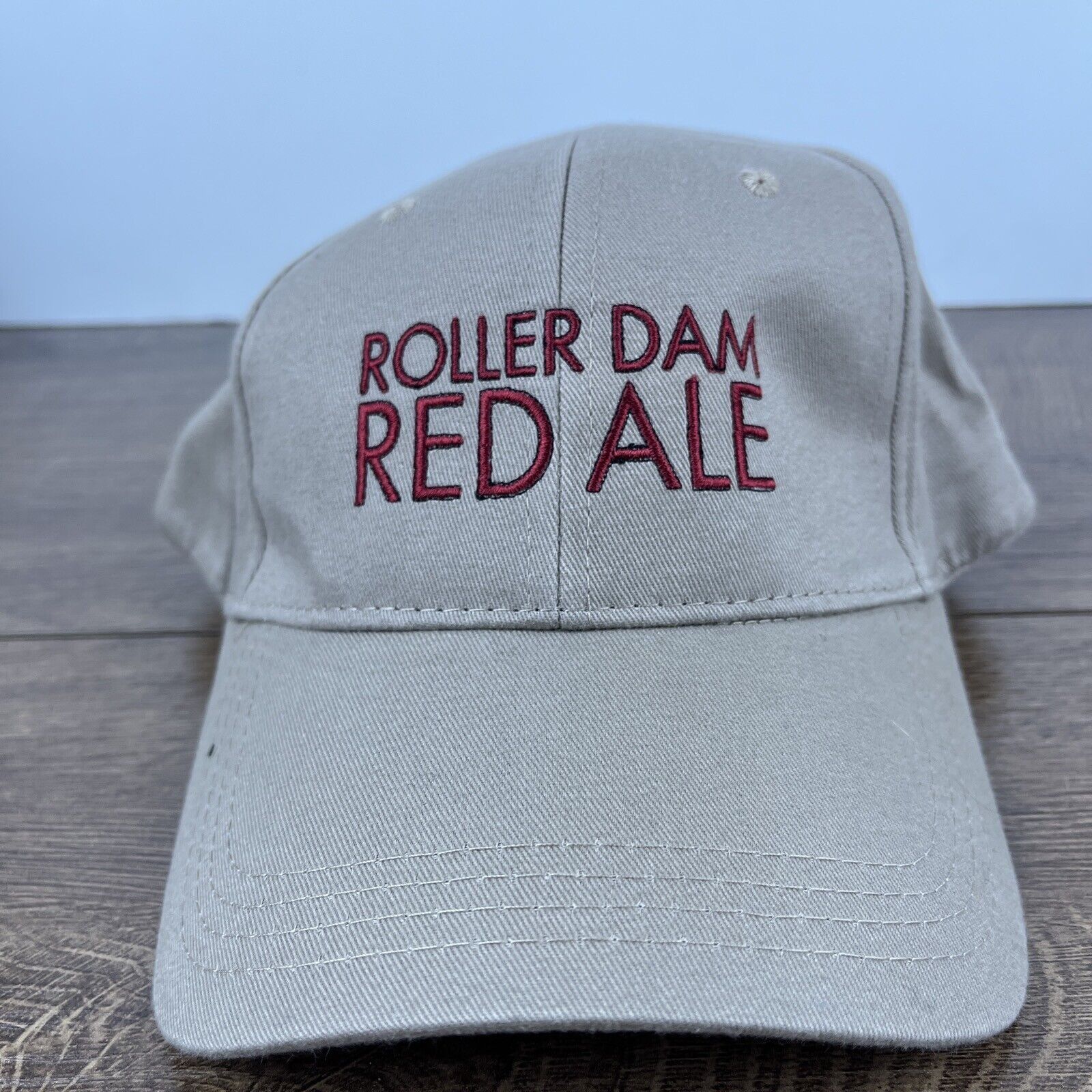 Other Roller Dam Red Ale Hat Tan Brown Hat Adjustable Adult Roller Size ONE SIZE - 1 Thumbnail