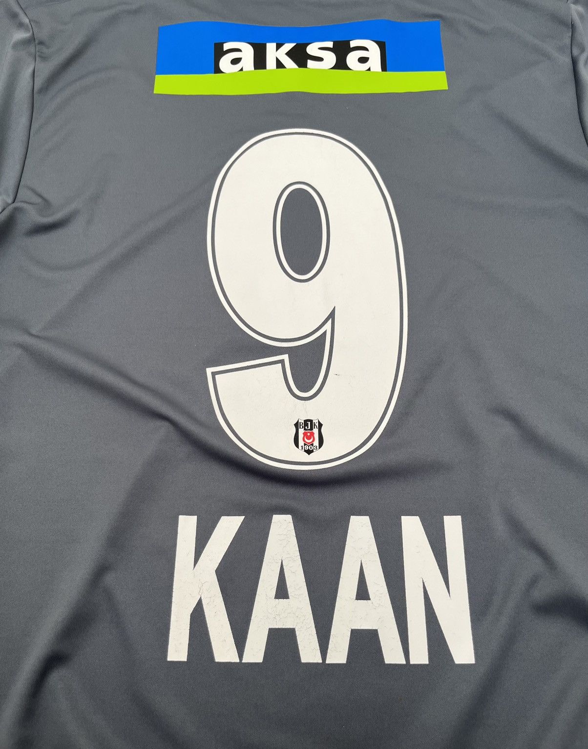 Adidas Adidas FC Besiktas 21/22 Third Kit Jersey #9 KAAN Size US M / EU 48-50 / 2 - 18 Thumbnail