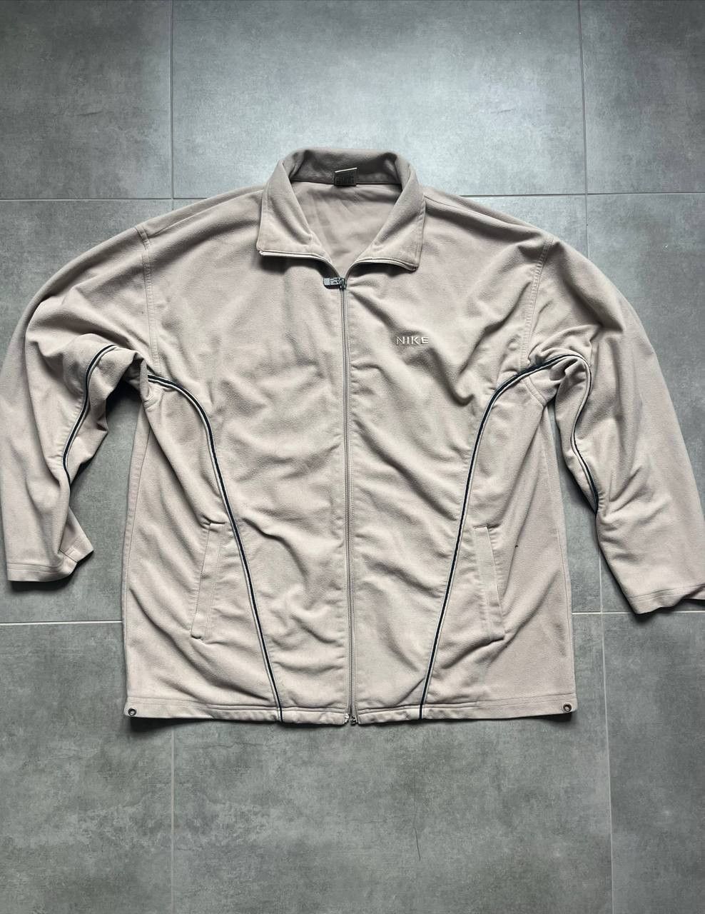 Nike Vintage Nike Fleece Zip 2000s Y2K Size US XL / EU 56 / 4 - 1 Thumbnail