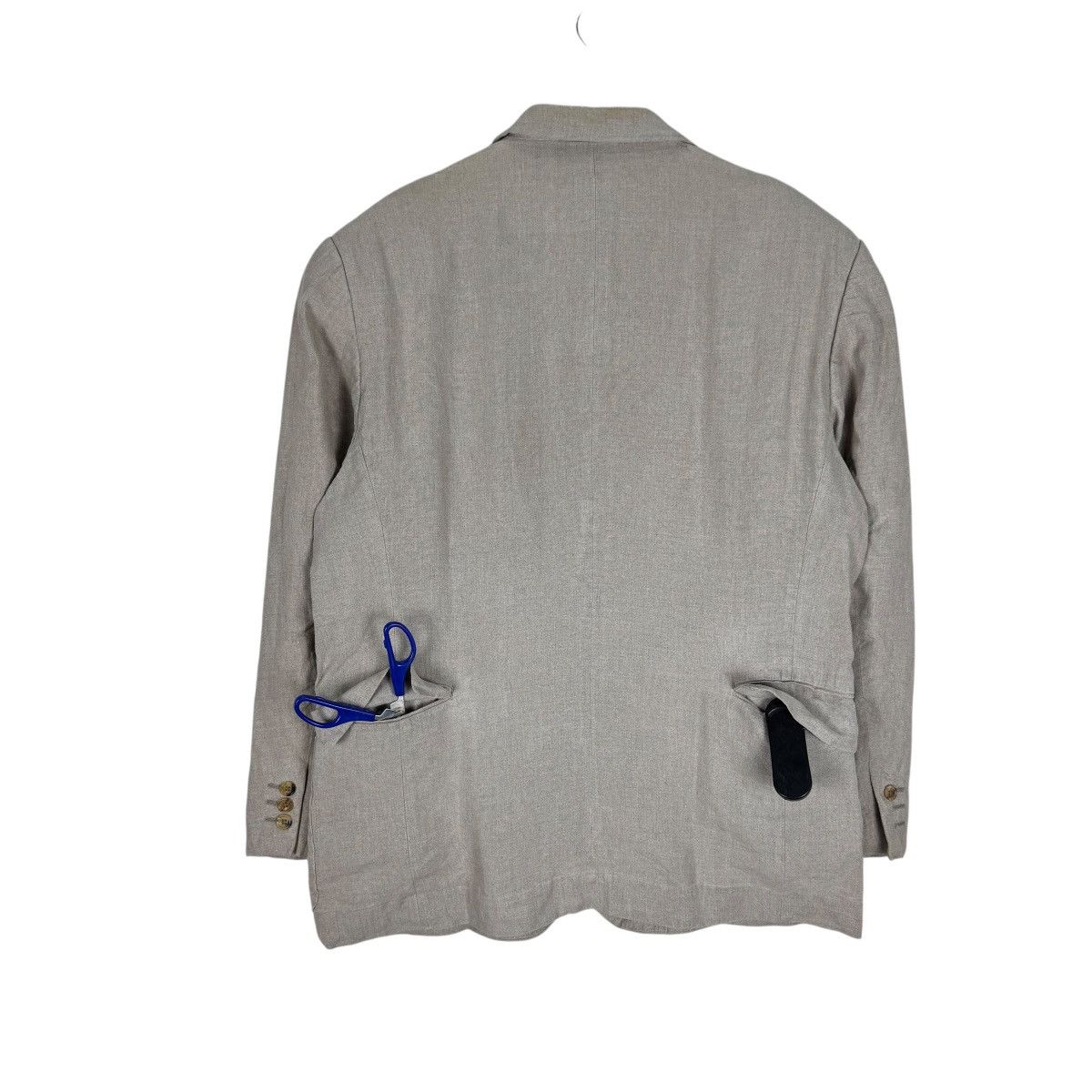 Comme des Garcons Homme Plus 🌟CDG HOMME PLUS AW1995 LINEN BLAZER COAT Size US M / EU 48-50 / 2 - 8 Thumbnail