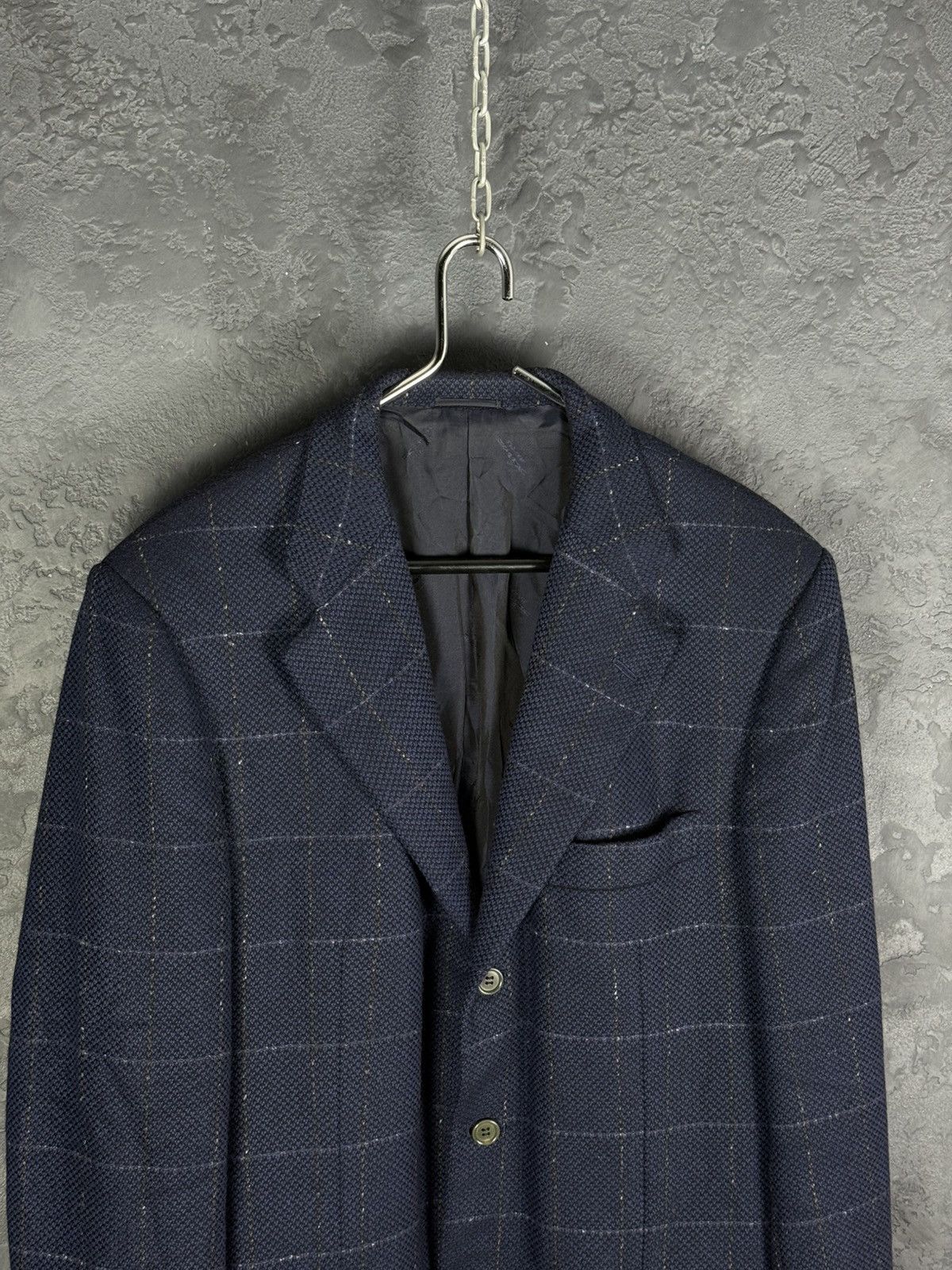 Kiton Kiton Napoli Trois Pommes Blazer 100% Cashmere Blazer Jacket Size 52R - 5 Thumbnail