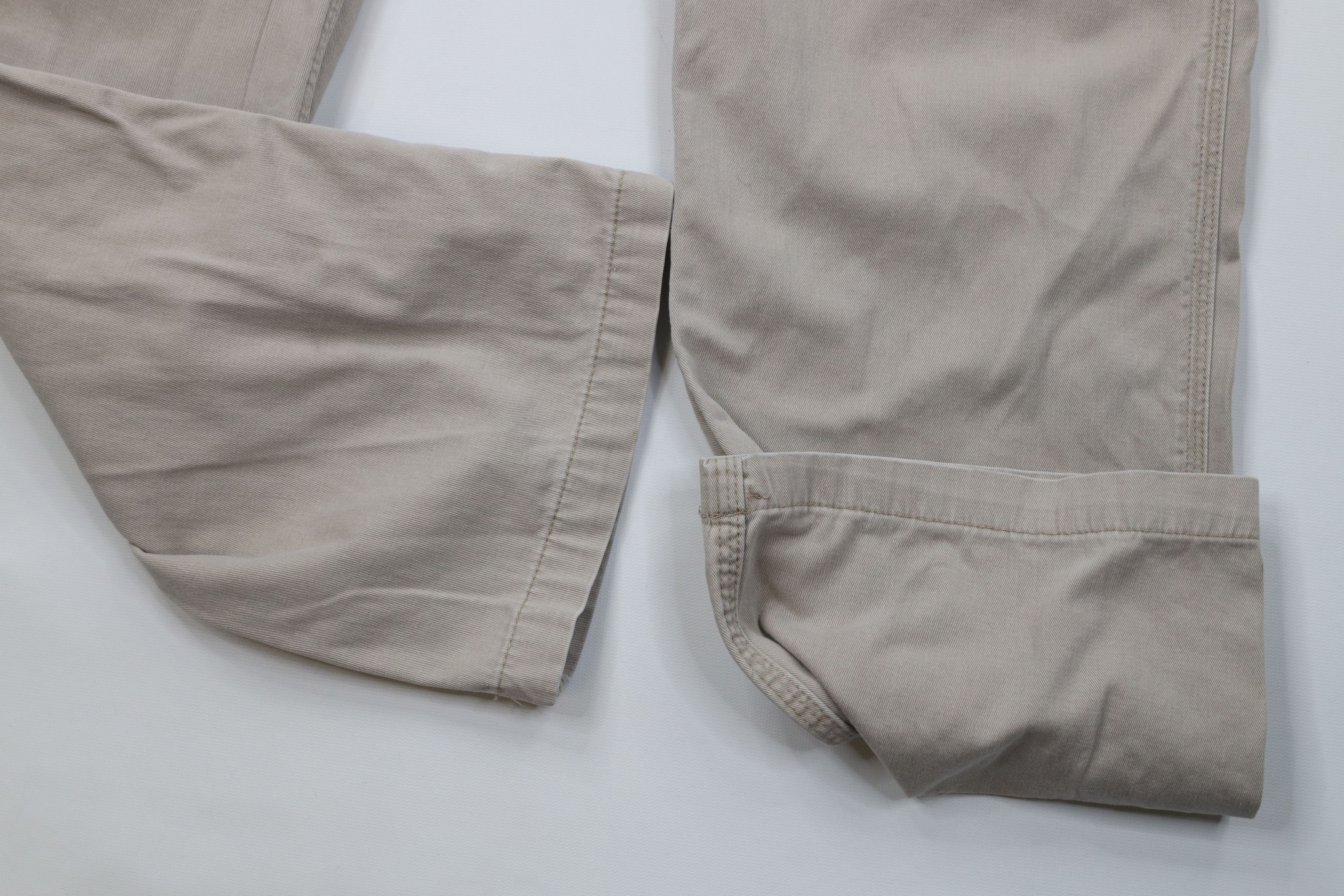 Carhartt Vintage Y2K Carhartt Wide Leg Dungaree Pants Beige Cotton Size US 38 / EU 54 - 5 Thumbnail