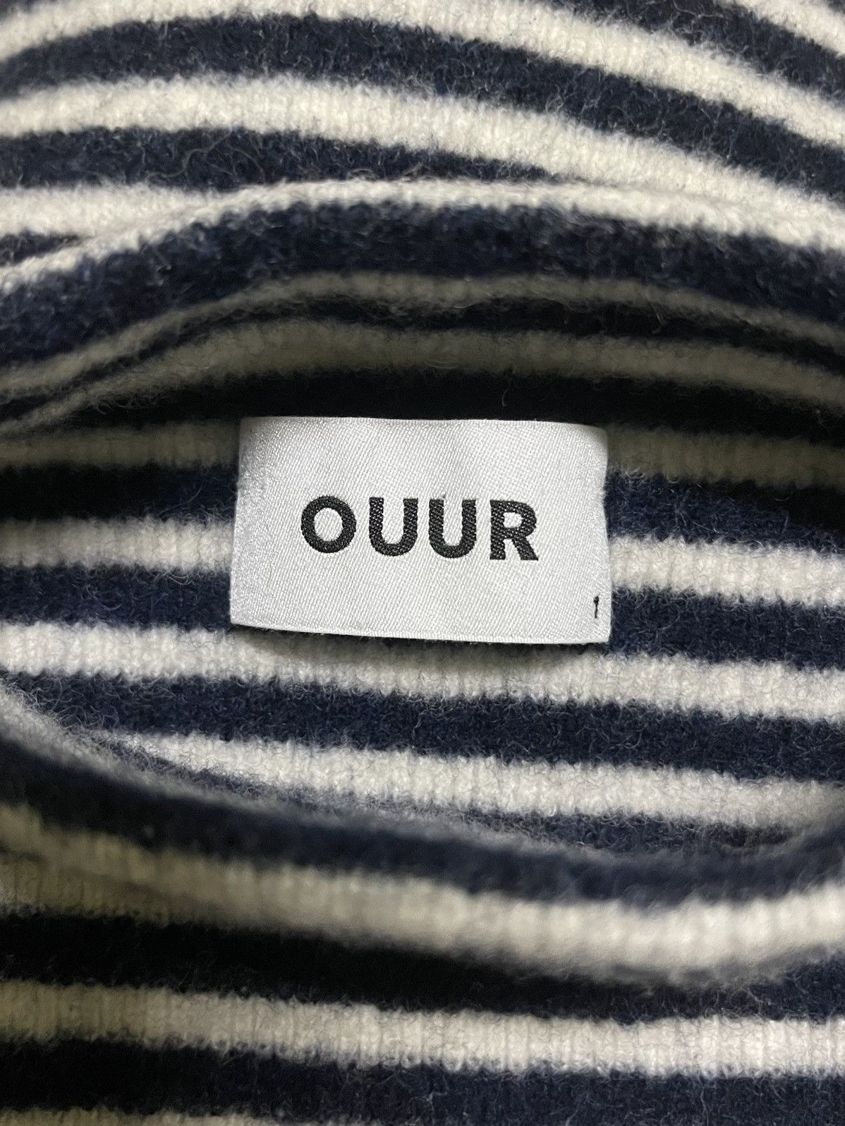 Japanese Brand Ouur Wool Stripe Jumper Japan Size S / US 4 / IT 40 - 7 Thumbnail