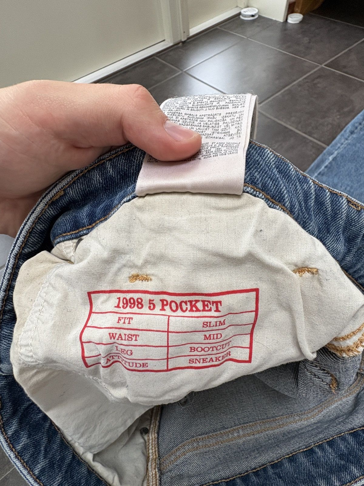 Diesel Diesel 1998 D-Buck Jeans Size US 32 / EU 48 - 10 Thumbnail