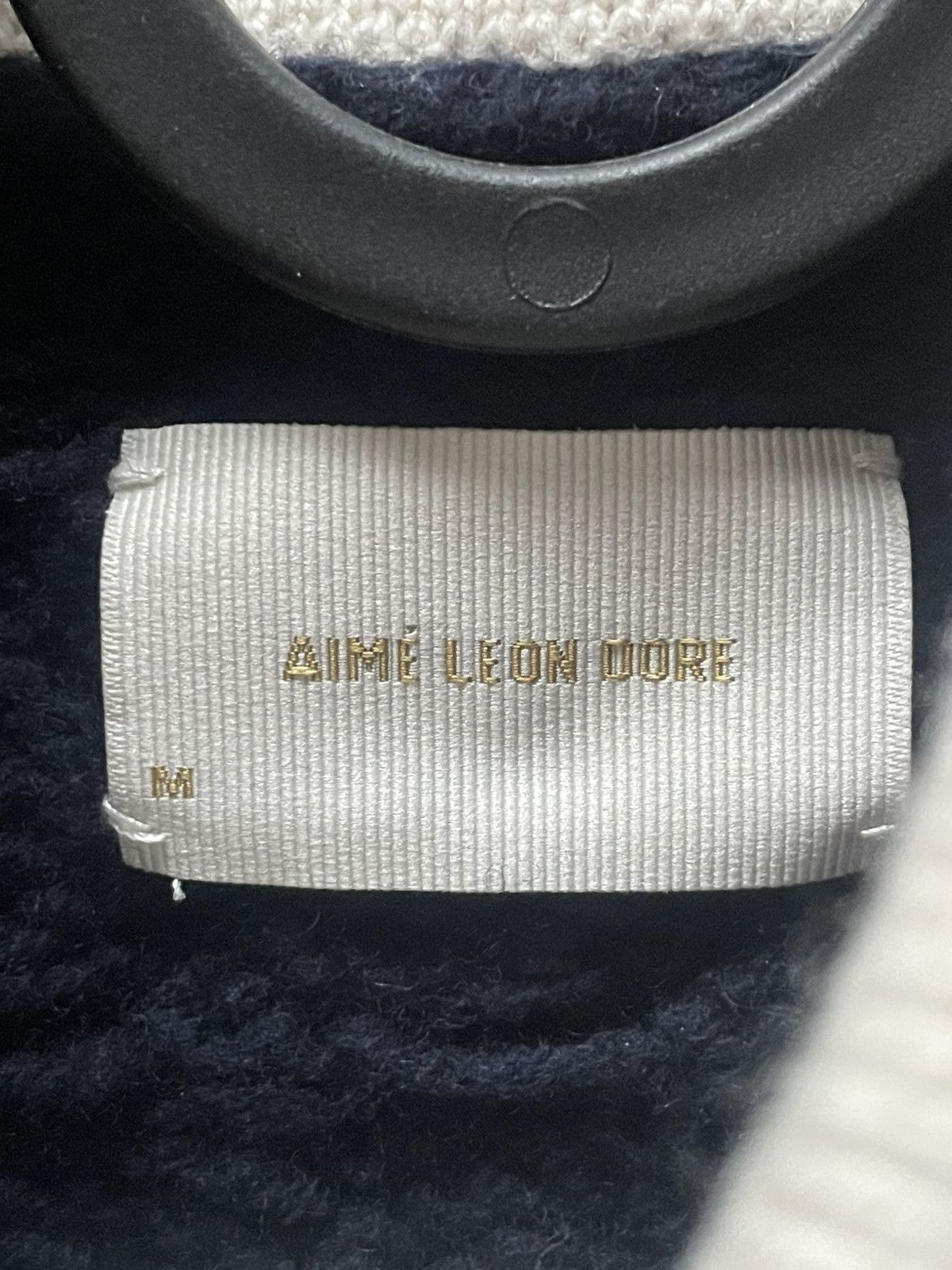 Aime Leon Dore Aime Leon Dore Basketweave Rugby Knit Size US M / EU 48-50 / 2 - 5 Thumbnail