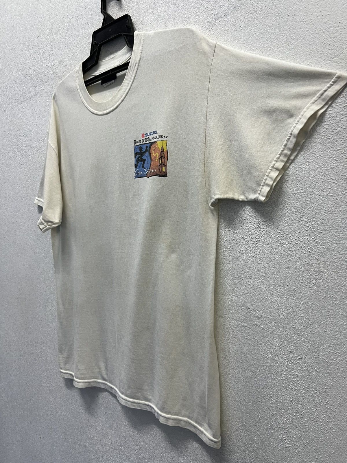 Foot Locker × Reebok × Vintage REEBOK ROCK N ROLL MARATHON SAN DIEGO JUNE 2,2002 SHIRT Size US L / EU 52-54 / 3 - 5 Thumbnail