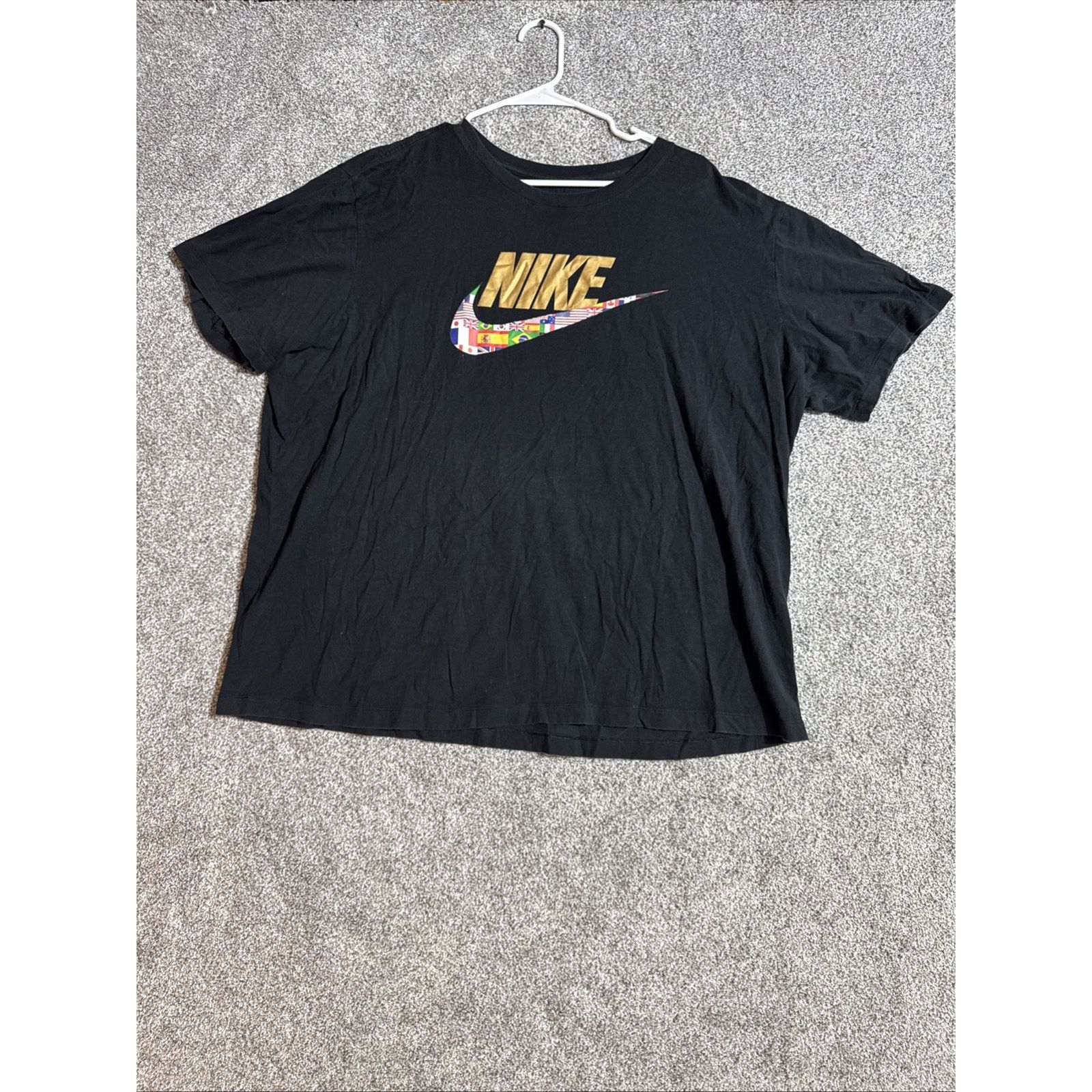 Nike Nike Tee Shirt Mens XXL Streetwear Edgy Grunge Retro 90s Y2K Size US XXL / EU 58 / 5 - 1 Thumbnail