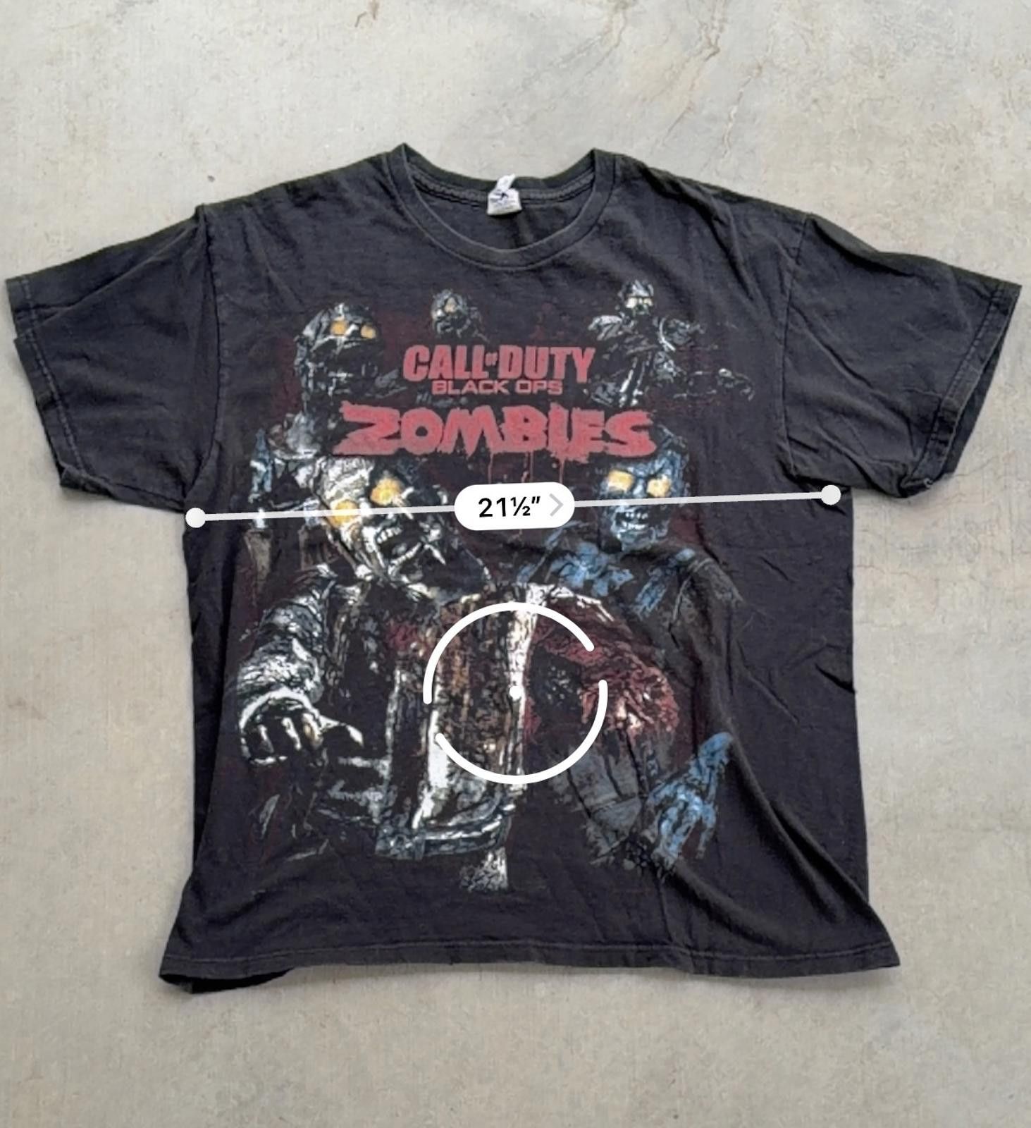 Other Vintage Call of Duty Black Ops Zombies Tee Size Large Rare Size US L / EU 52-54 / 3 - 4 Thumbnail