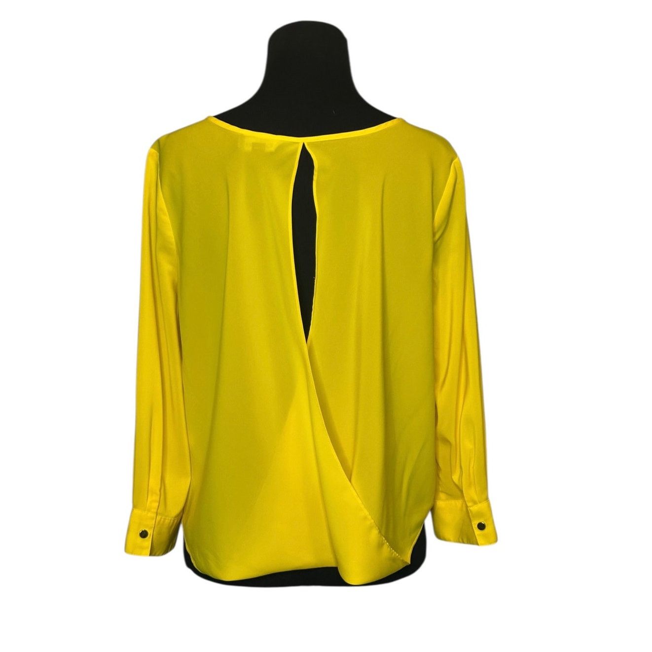 Bebe Bebe yellow vibrant 3/4 sleeves blouse size XS Size XS / US 0-2 / IT 36-38 - 12 Thumbnail