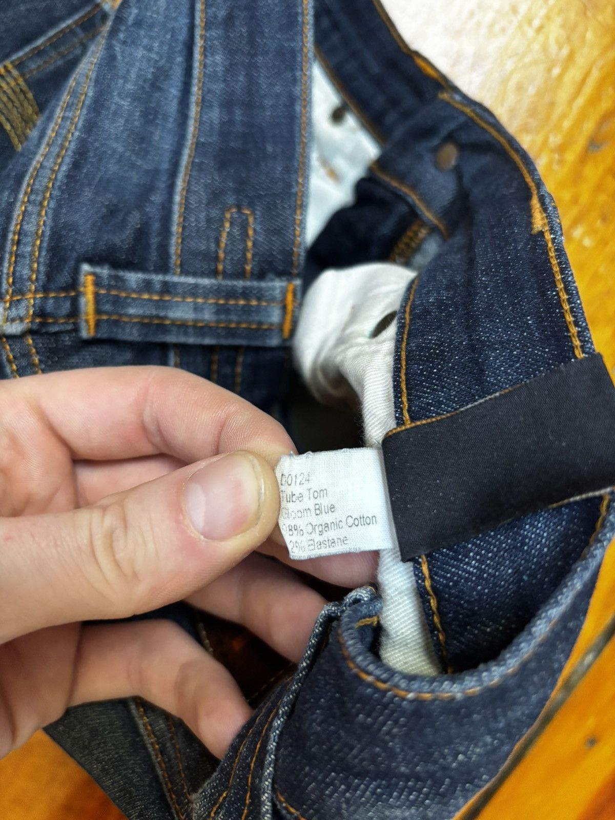 Nudie Jeans Nudie jeans gloom blue tube tom indigo skinny denim Size US 30 / EU 46 - 5 Thumbnail