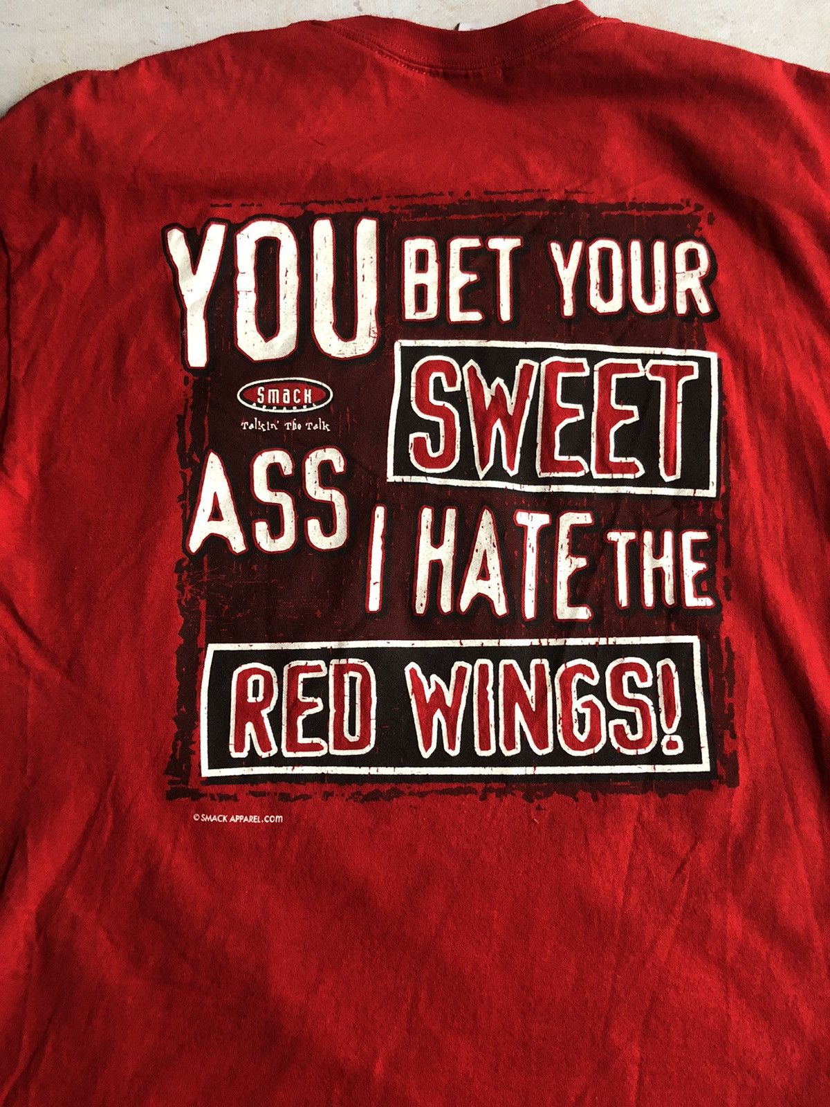 NHL Detroit Red wings hater t-shirt fan apparel Size US XL / EU 56 / 4 - 3 Thumbnail