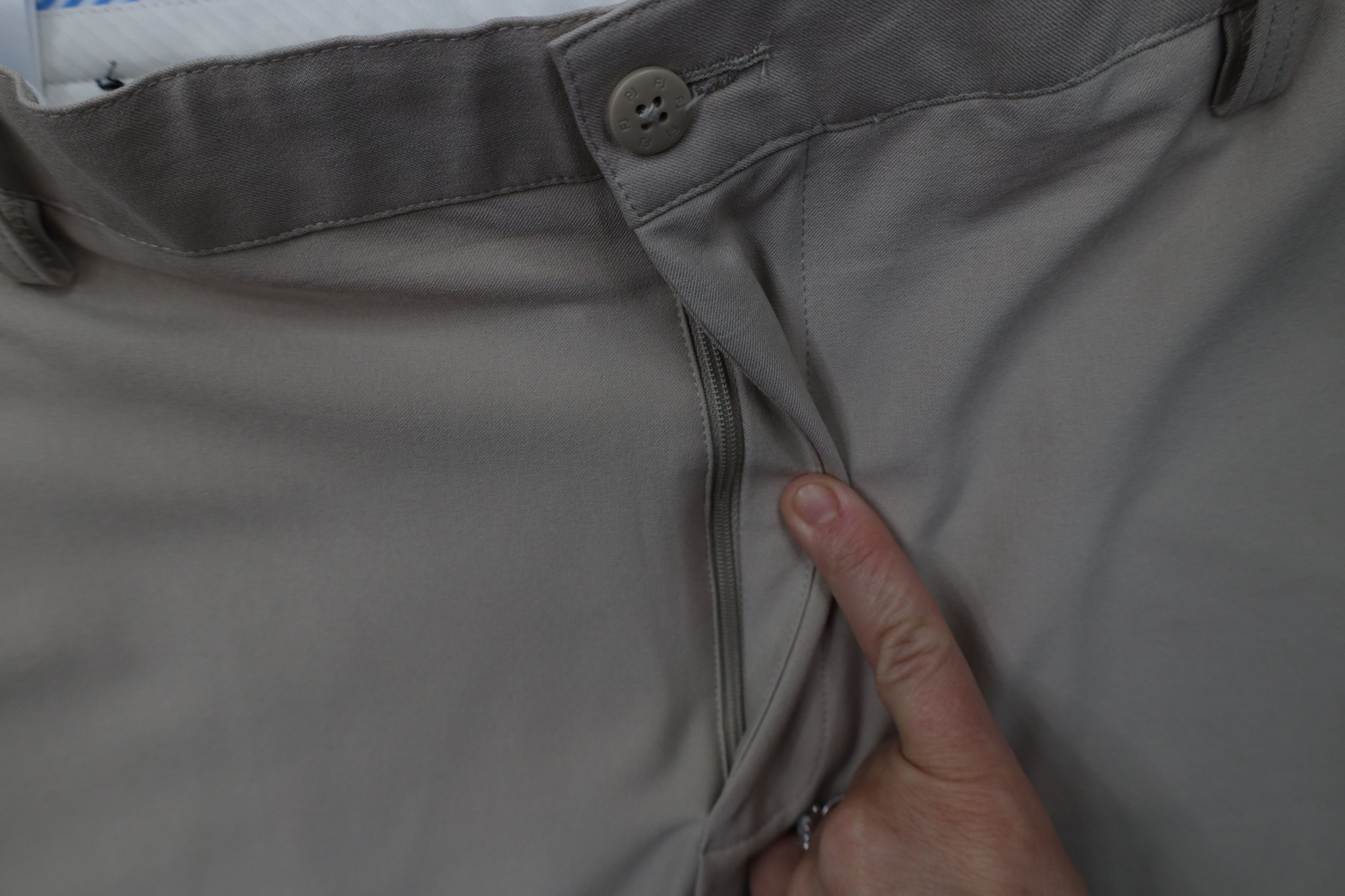 Footjoy FootJoy Wide Leg Golfing Golf Chino Pants Trousers Beige Size US 35 - 5 Thumbnail