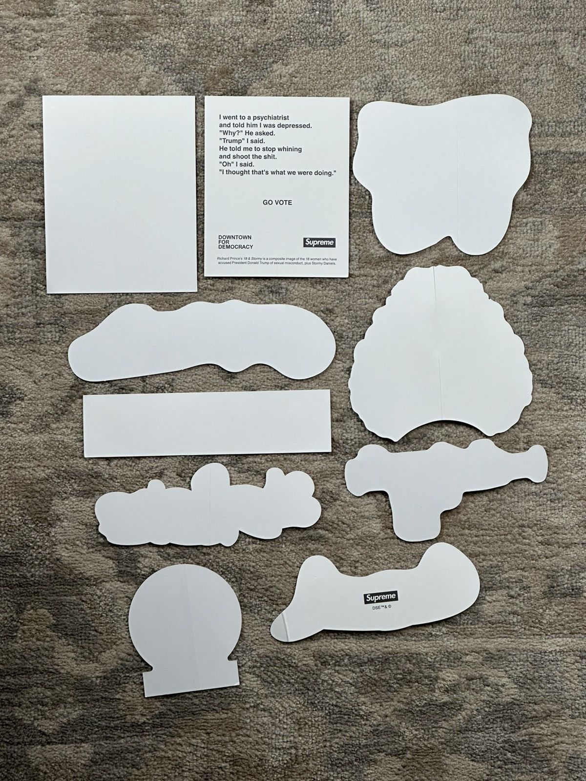 Supreme 10x Supreme Stickers Lot Size ONE SIZE - 5 Thumbnail