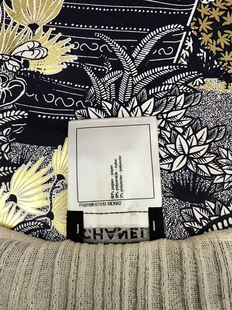 Chanel Chanel Greek series gold thread long sleeves Size XXS / US 00 / IT 34 - 6 Thumbnail
