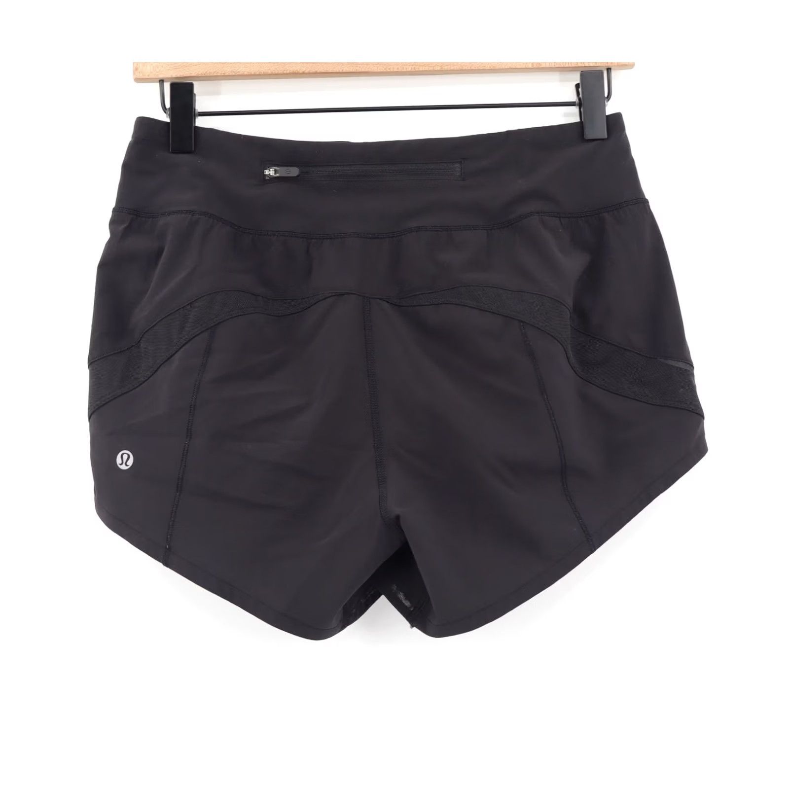 Lululemon Lululemon Women's Gait Keeper Short 3.5" Inseam Black Reflective Sz 4 Athletic Activewear Casual 4 Womens Size 27" / US 4 / IT 40 - 2 Thumbnail