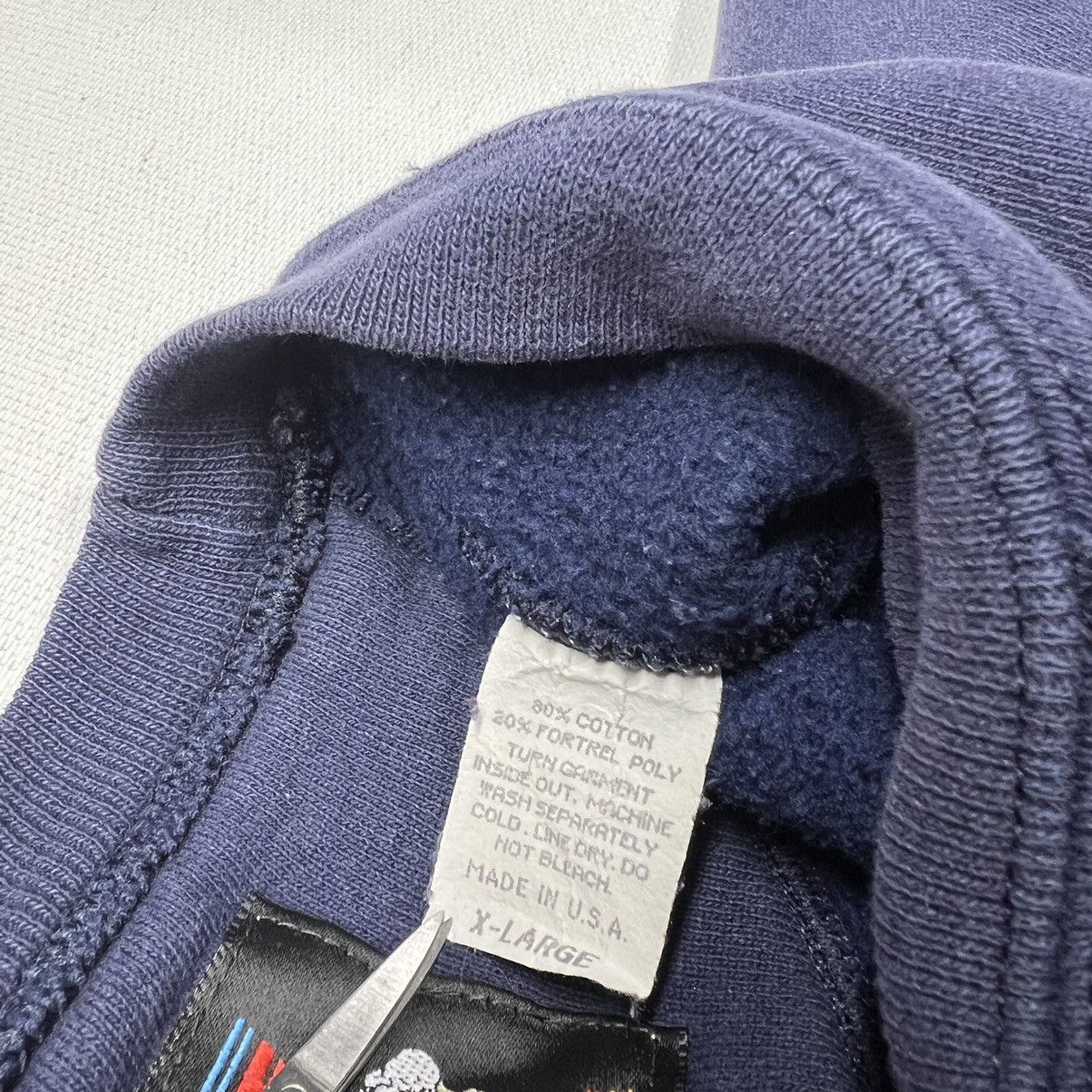 Soffe × Vintage VTG Soffe Crewneck Blue Heavy Cotton Sweatshirt Sweater Size US XL / EU 56 / 4 - 9 Thumbnail