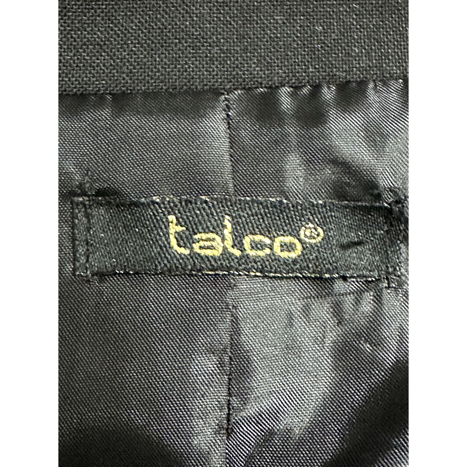 Other Talco Blazer Jacket Double Pockets Two Button Black Small Size S / US 4 / IT 40 - 7 Thumbnail
