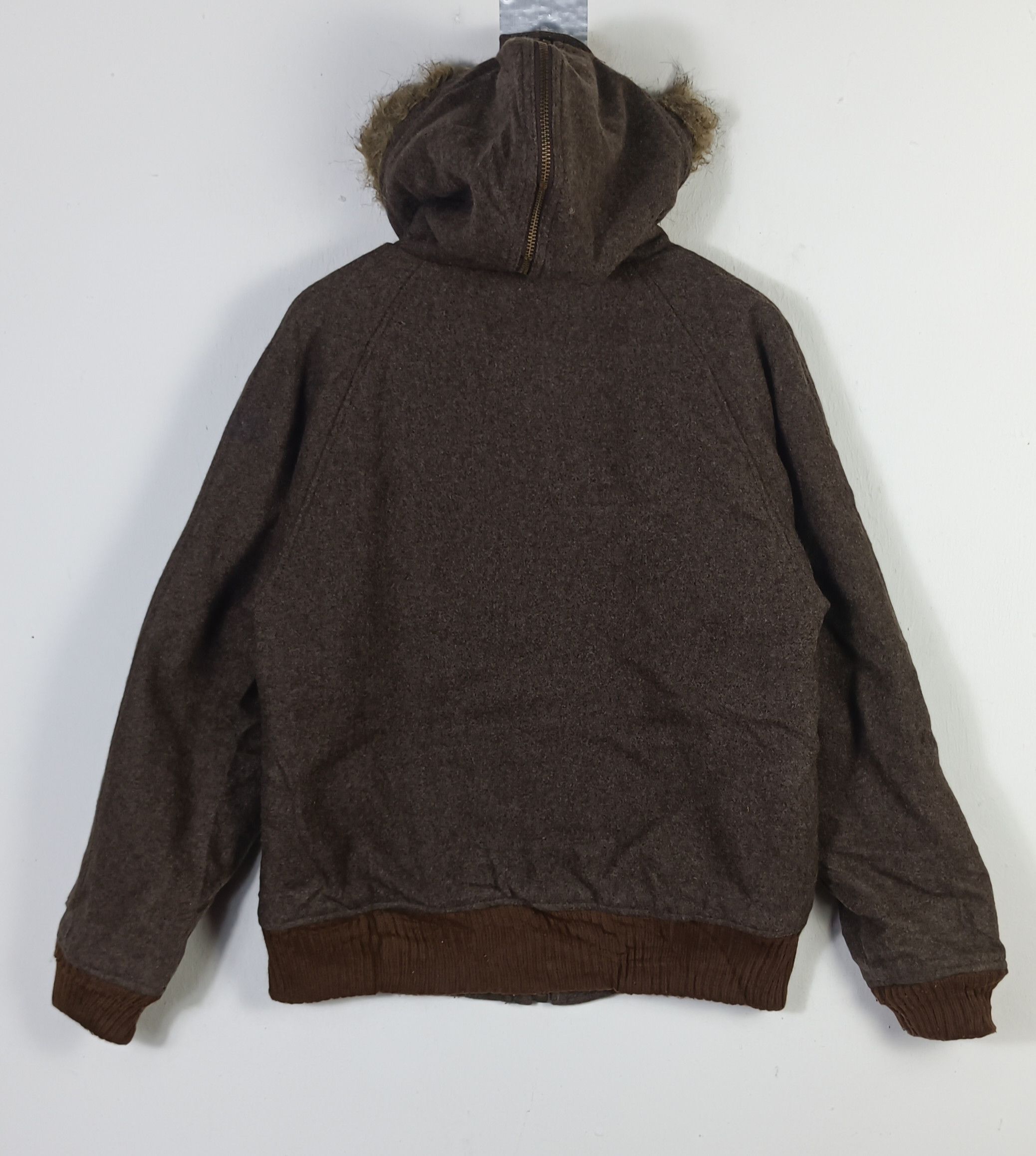 Carhartt Vintage 90s🔥 Carhattt Hoodie Wool Jacket Size US M / EU 48-50 / 2 - 3 Thumbnail