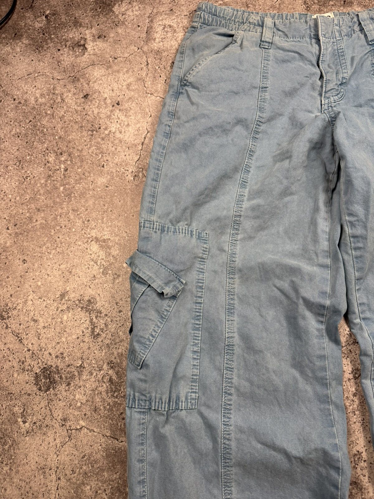 Bdg Vintage BDG Baggy Parachute Cargo Pants Y2KCargo Japanesse Size US 30 / EU 46 - 6 Thumbnail